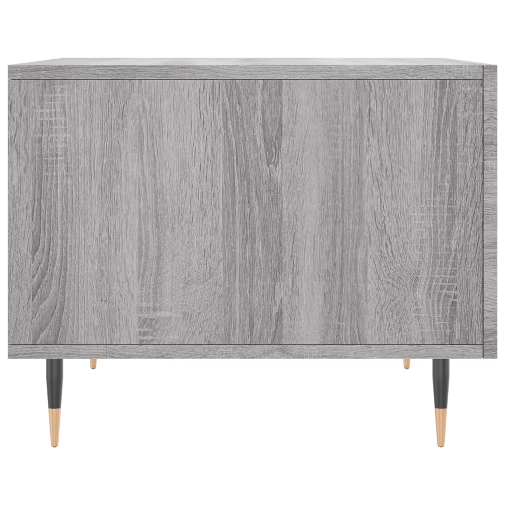 vidaXL Coffee Tables 2 pcs Grey Sonoma 50x50x40 cm Engineered Wood