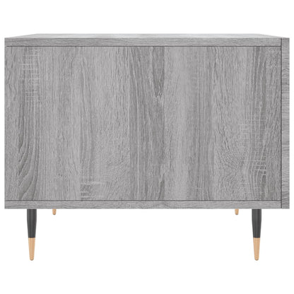 vidaXL Coffee Tables 2 pcs Grey Sonoma 50x50x40 cm Engineered Wood
