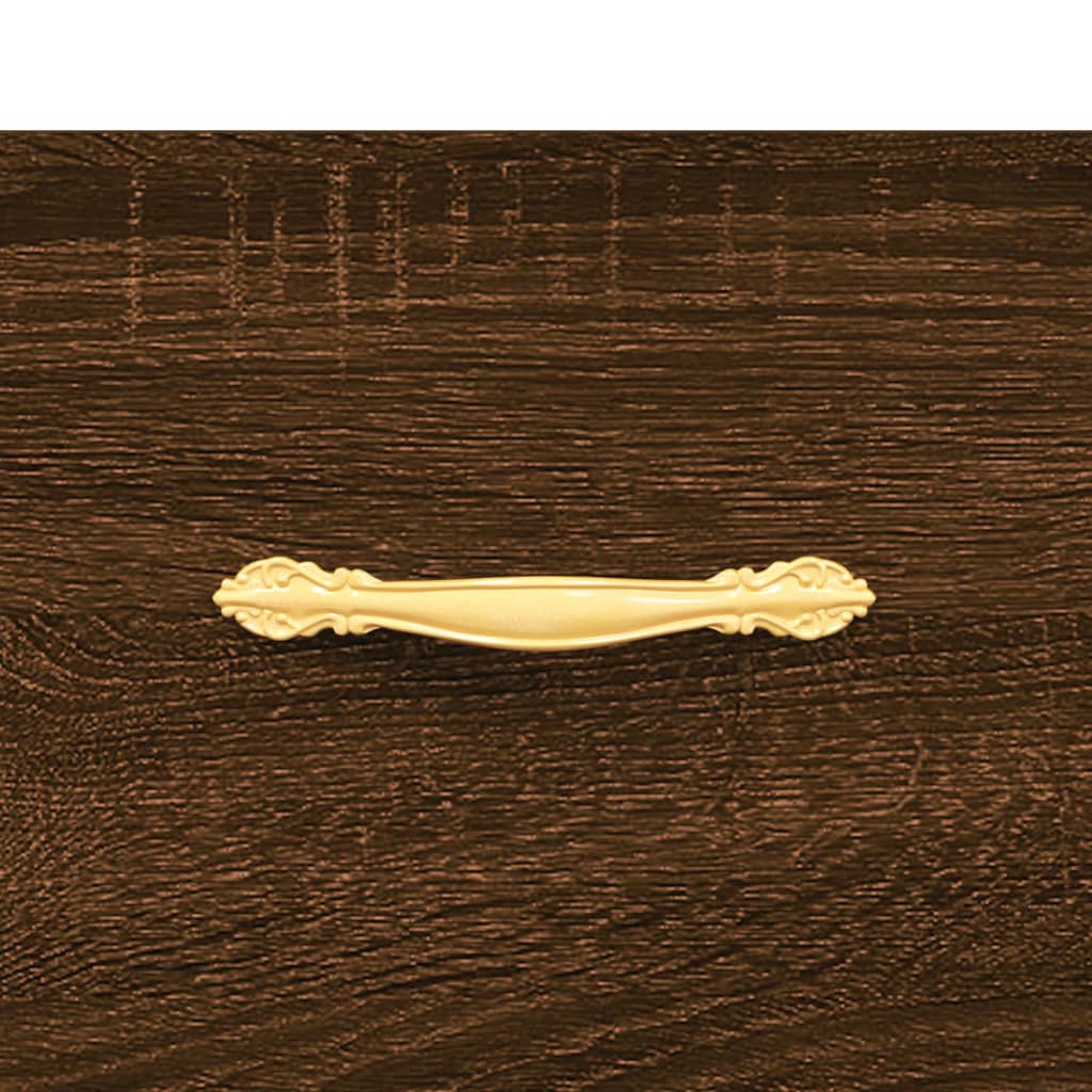 vidaXL Coffee Tables 2 pcs Brown Oak 50x50x40 cm Engineered Wood