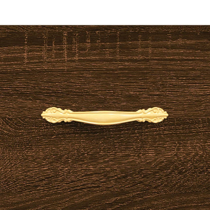 vidaXL Coffee Tables 2 pcs Brown Oak 50x50x40 cm Engineered Wood