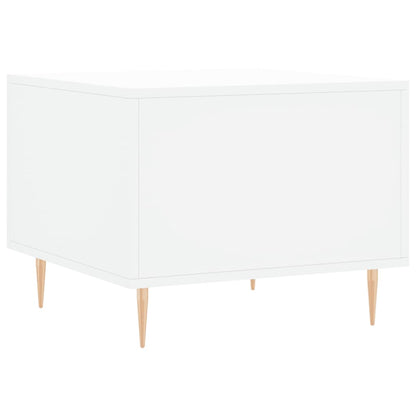 vidaXL Coffee Table White 50x50x40 cm Engineered Wood