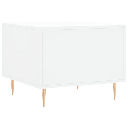 vidaXL Coffee Tables 2 pcs White 50x50x40 cm Engineered Wood