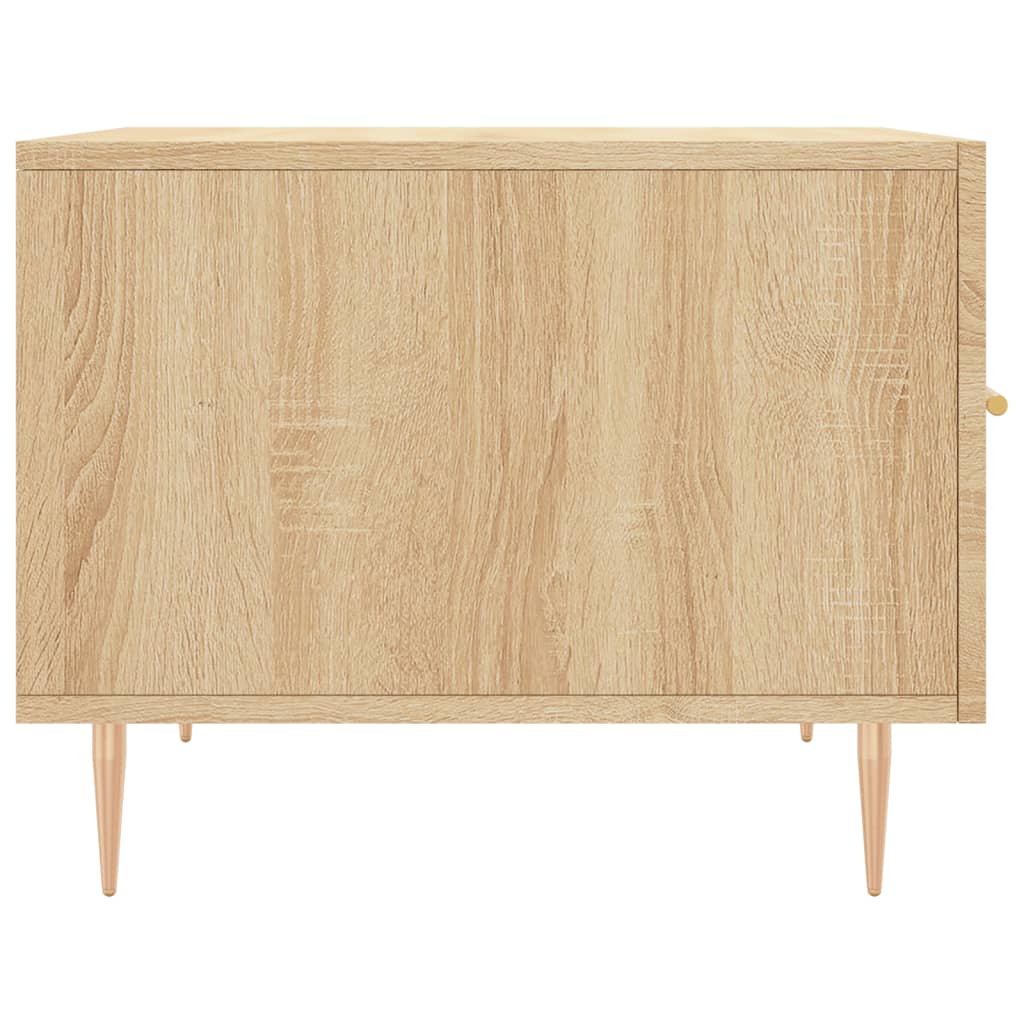 vidaXL Coffee Tables 2 pcs Sonoma Oak 50x50x40 cm Engineered Wood