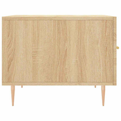 vidaXL Coffee Tables 2 pcs Sonoma Oak 50x50x40 cm Engineered Wood