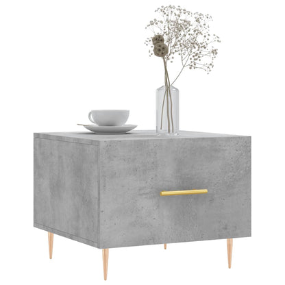 vidaXL Coffee Tables 2 pcs Concrete Grey 50x50x40 cm Engineered Wood
