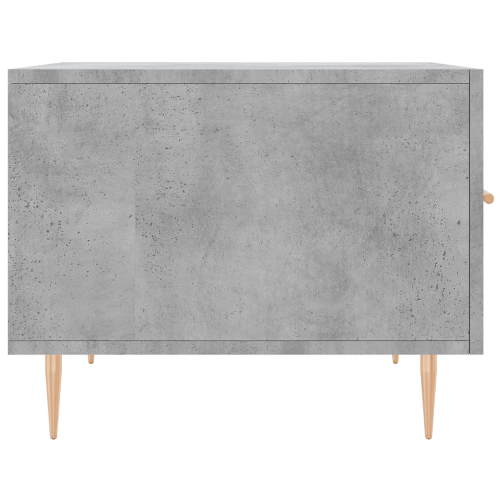vidaXL Coffee Tables 2 pcs Concrete Grey 50x50x40 cm Engineered Wood