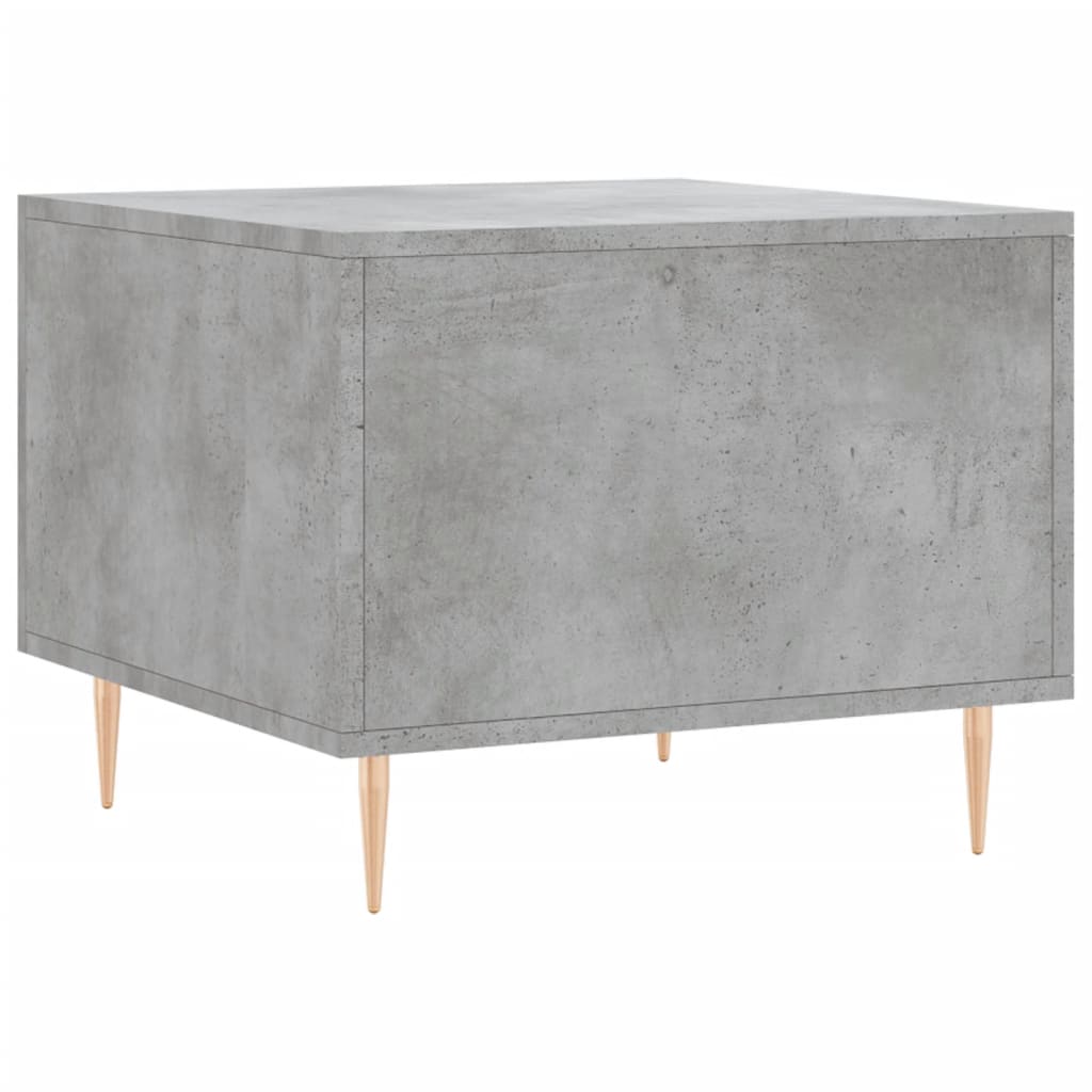 vidaXL Coffee Tables 2 pcs Concrete Grey 50x50x40 cm Engineered Wood