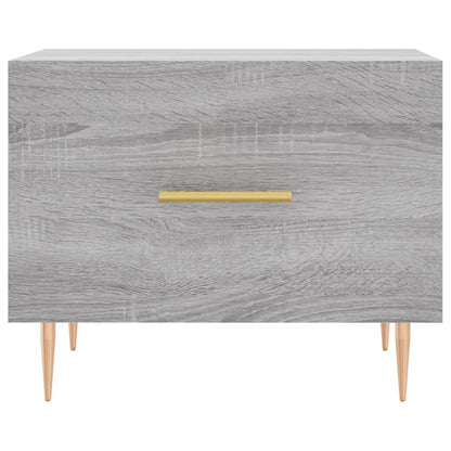 vidaXL Coffee Tables 2 pcs Grey Sonoma 50x50x40 cm Engineered Wood