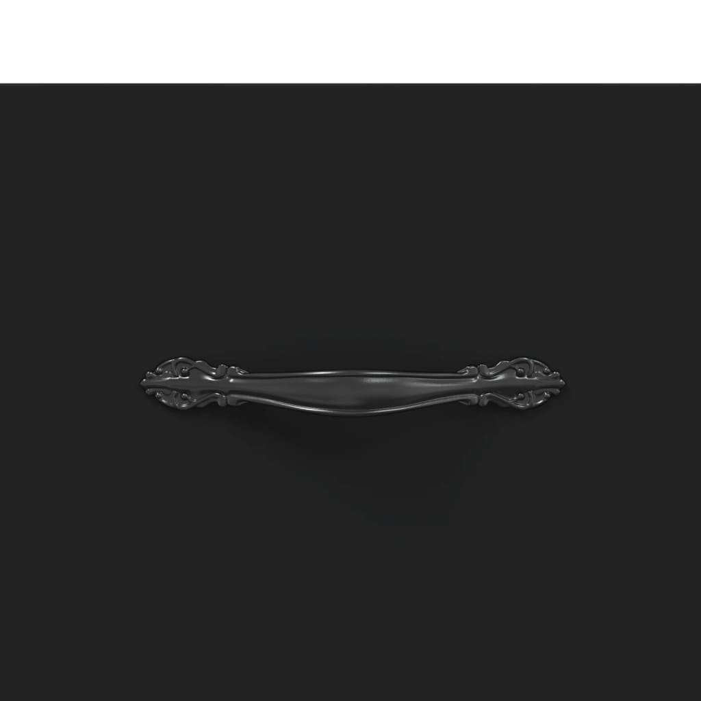 vidaXL Coffee Table Black 50x50x40 cm Engineered Wood