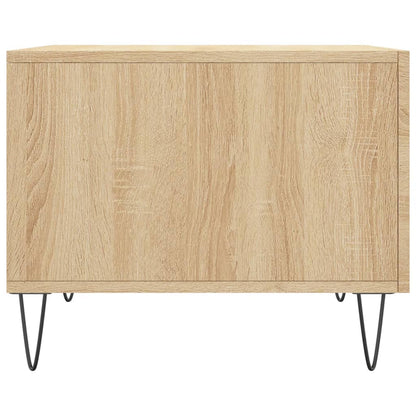 vidaXL Coffee Tables 2 pcs Sonoma Oak 50x50x40 cm Engineered Wood
