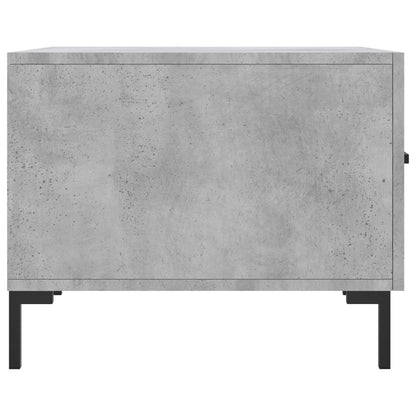 vidaXL Coffee Table Concrete Grey 50x50x40 cm Engineered Wood