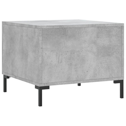 vidaXL Coffee Tables 2 pcs Concrete Grey 50x50x40 cm Engineered Wood