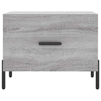 vidaXL Coffee Tables 2 pcs Grey Sonoma 50x50x40 cm Engineered Wood