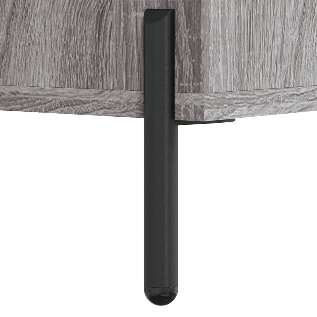 vidaXL Coffee Tables 2 pcs Grey Sonoma 50x50x40 cm Engineered Wood