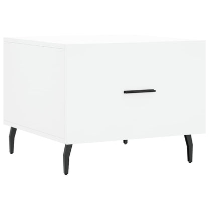 vidaXL Coffee Tables 2 pcs White 50x50x40 cm Engineered Wood
