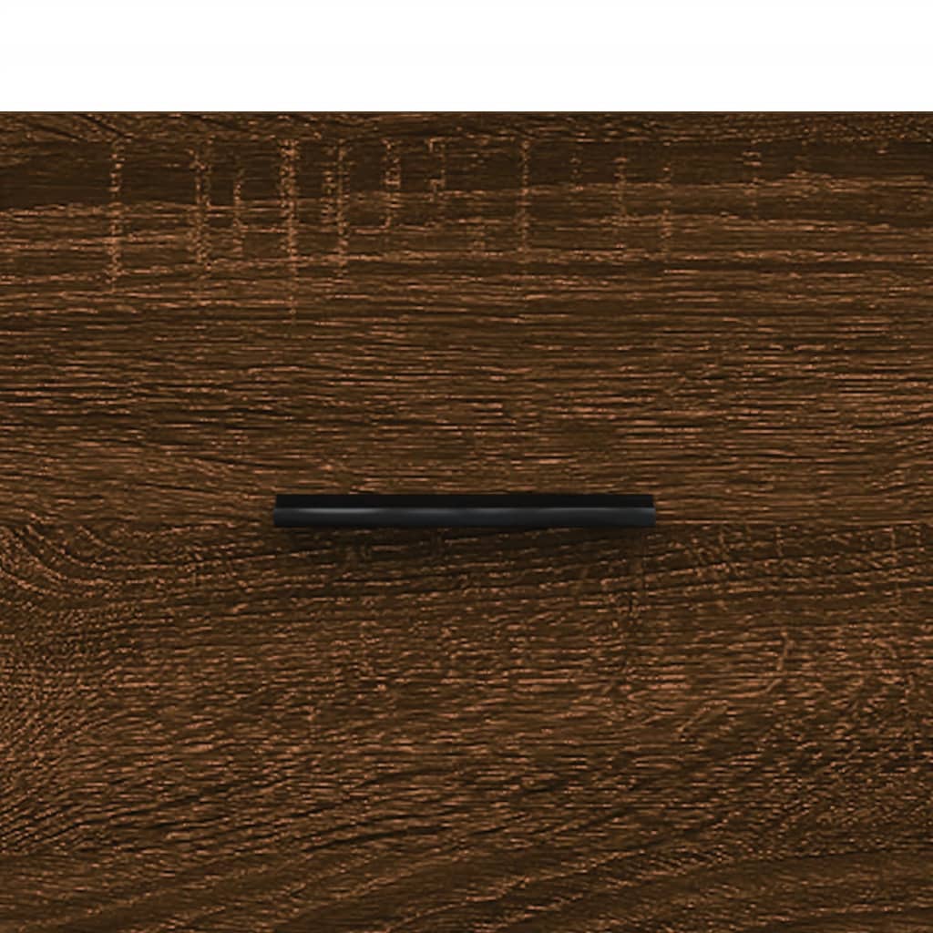 vidaXL Coffee Table Brown Oak 50x50x40 cm Engineered Wood