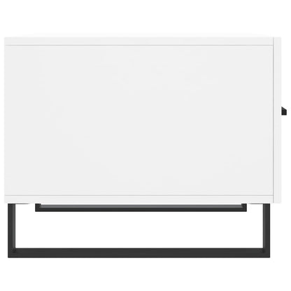 vidaXL Coffee Table White 50x50x40 cm Engineered Wood