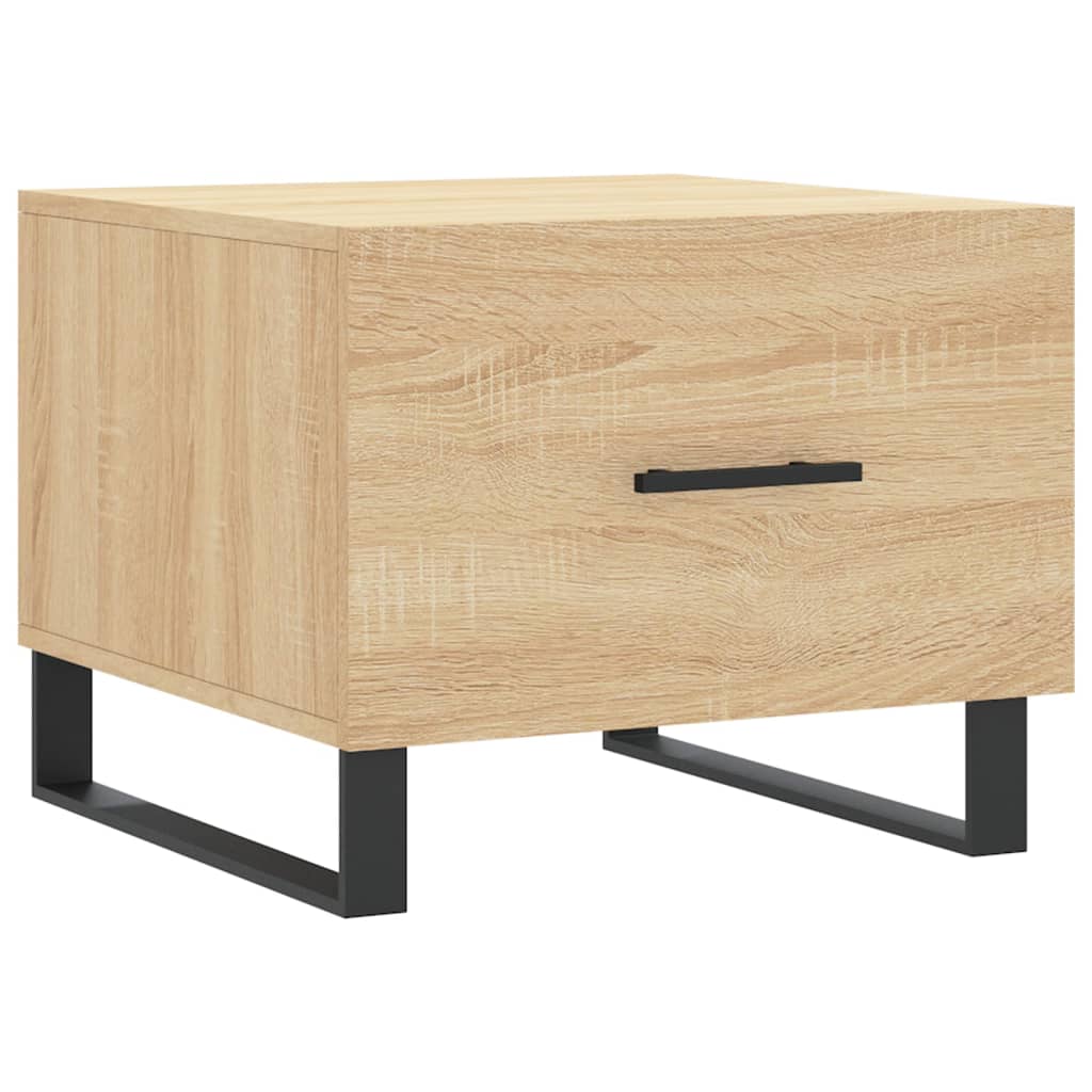 vidaXL Coffee Tables 2 pcs Sonoma Oak 50x50x40 cm Engineered Wood