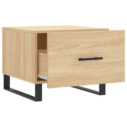 vidaXL Coffee Tables 2 pcs Sonoma Oak 50x50x40 cm Engineered Wood