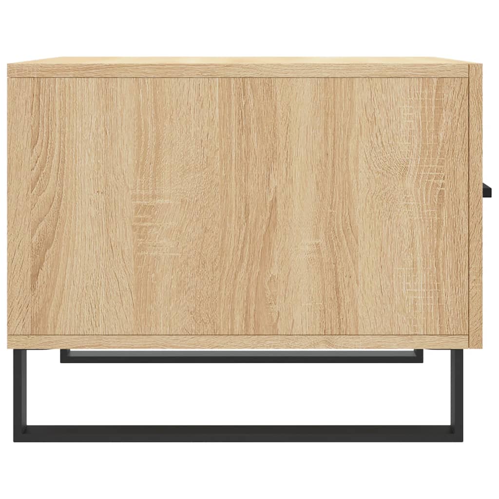 vidaXL Coffee Tables 2 pcs Sonoma Oak 50x50x40 cm Engineered Wood