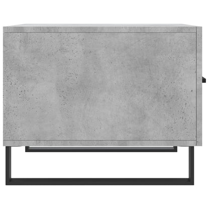 vidaXL Coffee Tables 2 pcs Concrete Grey 50x50x40 cm Engineered Wood