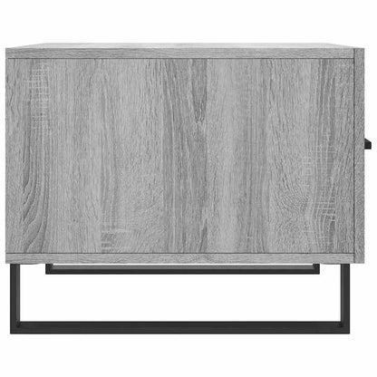 vidaXL Coffee Table Grey Sonoma 50x50x40 cm Engineered Wood