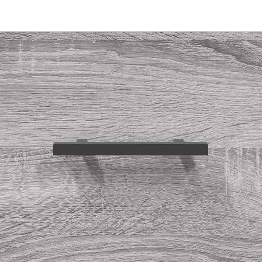 vidaXL Coffee Table Grey Sonoma 50x50x40 cm Engineered Wood