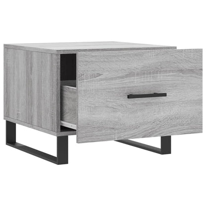 vidaXL Coffee Tables 2 pcs Grey Sonoma 50x50x40 cm Engineered Wood