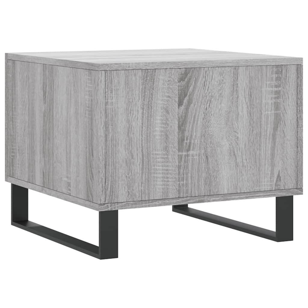 vidaXL Coffee Tables 2 pcs Grey Sonoma 50x50x40 cm Engineered Wood