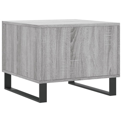 vidaXL Coffee Tables 2 pcs Grey Sonoma 50x50x40 cm Engineered Wood