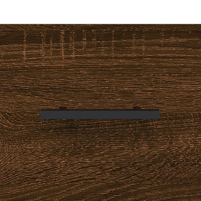 vidaXL Coffee Tables 2 pcs Brown Oak 50x50x40 cm Engineered Wood