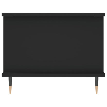 vidaXL Coffee Table Black 90x50x40 cm Engineered Wood