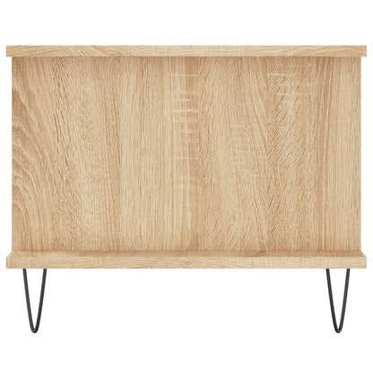 vidaXL Coffee Table Sonoma Oak 90x50x40 cm Engineered Wood