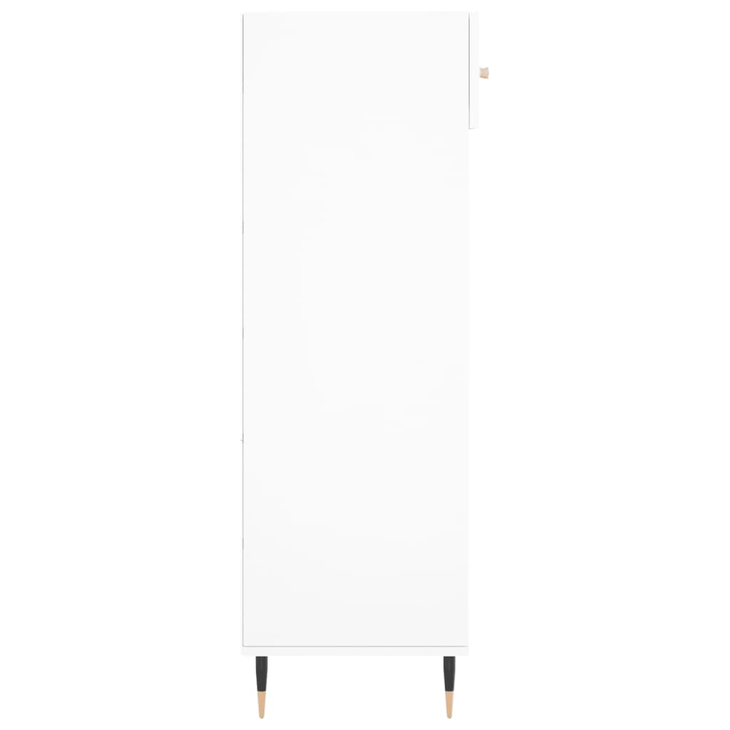 vidaXL Shoe Cabinet White 60x35x105 cm Engineered Wood