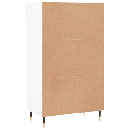 vidaXL Shoe Cabinet White 60x35x105 cm Engineered Wood