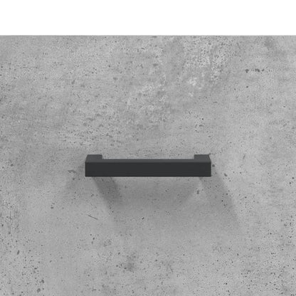 vidaXL Shoe Cabinet Concrete Grey 60x35x105 cm Engineered Wood