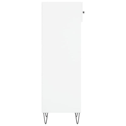 vidaXL Shoe Cabinet White 30x35x105 cm Engineered Wood