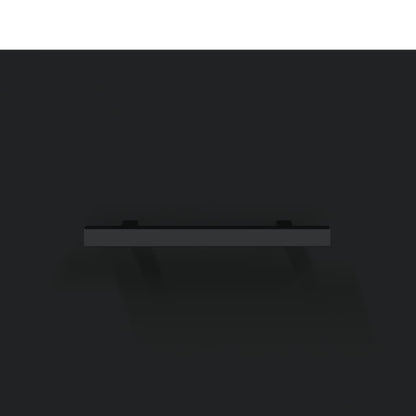 vidaXL Shoe Cabinet Black 30x35x105 cm Engineered Wood