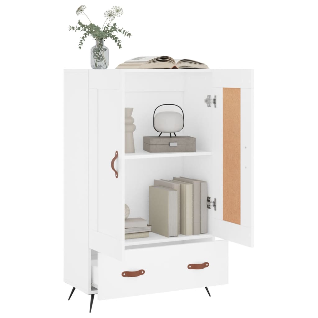 vidaXL Highboard White 69.5x31x115 cm Engineered Wood