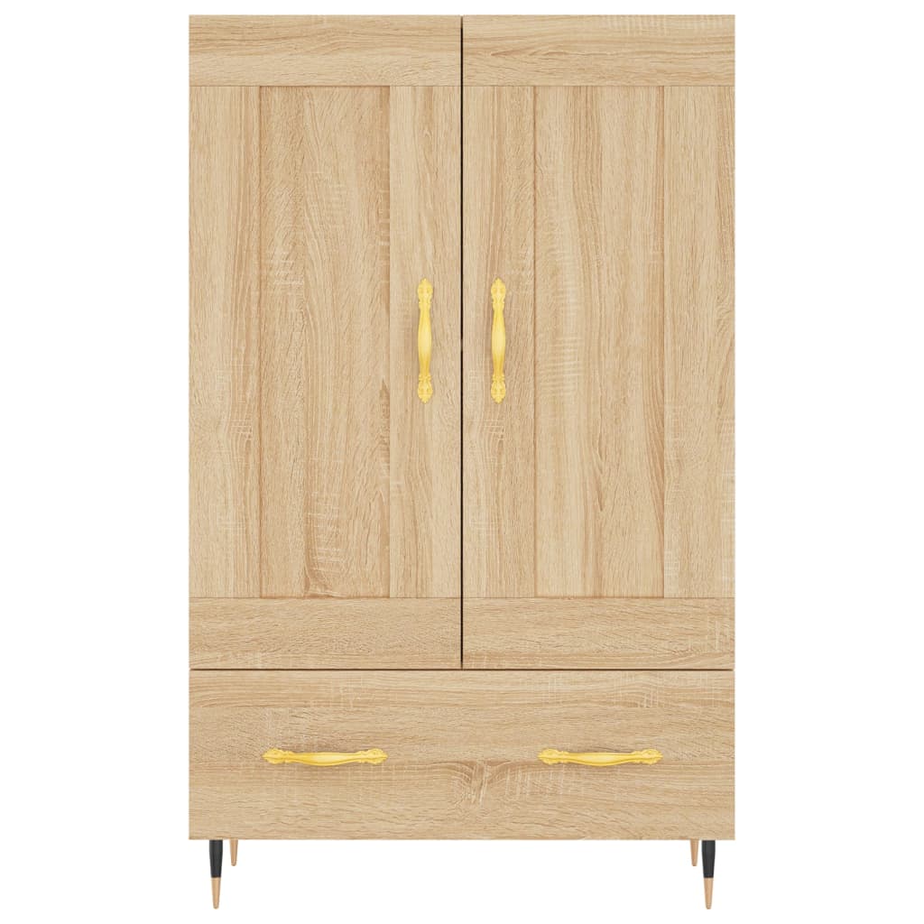 vidaXL Highboard Sonoma Oak 69.5x31x115 cm Engineered Wood