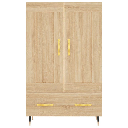 vidaXL Highboard Sonoma Oak 69.5x31x115 cm Engineered Wood