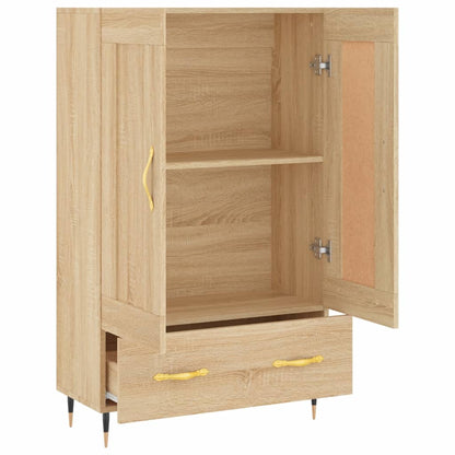 vidaXL Highboard Sonoma Oak 69.5x31x115 cm Engineered Wood