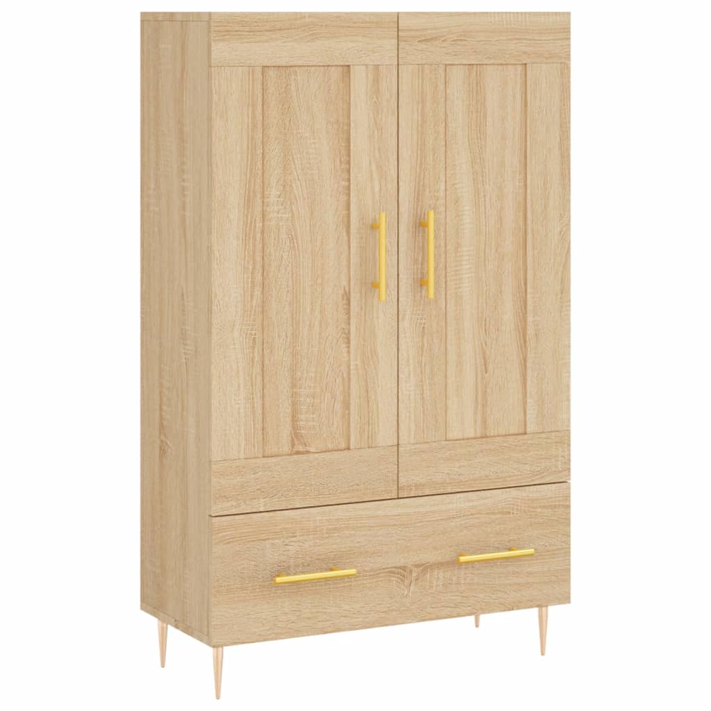 vidaXL Highboard Sonoma Oak 69,5x31x115 cm Engineered Wood