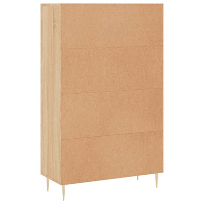 vidaXL Highboard Sonoma Oak 69,5x31x115 cm Engineered Wood
