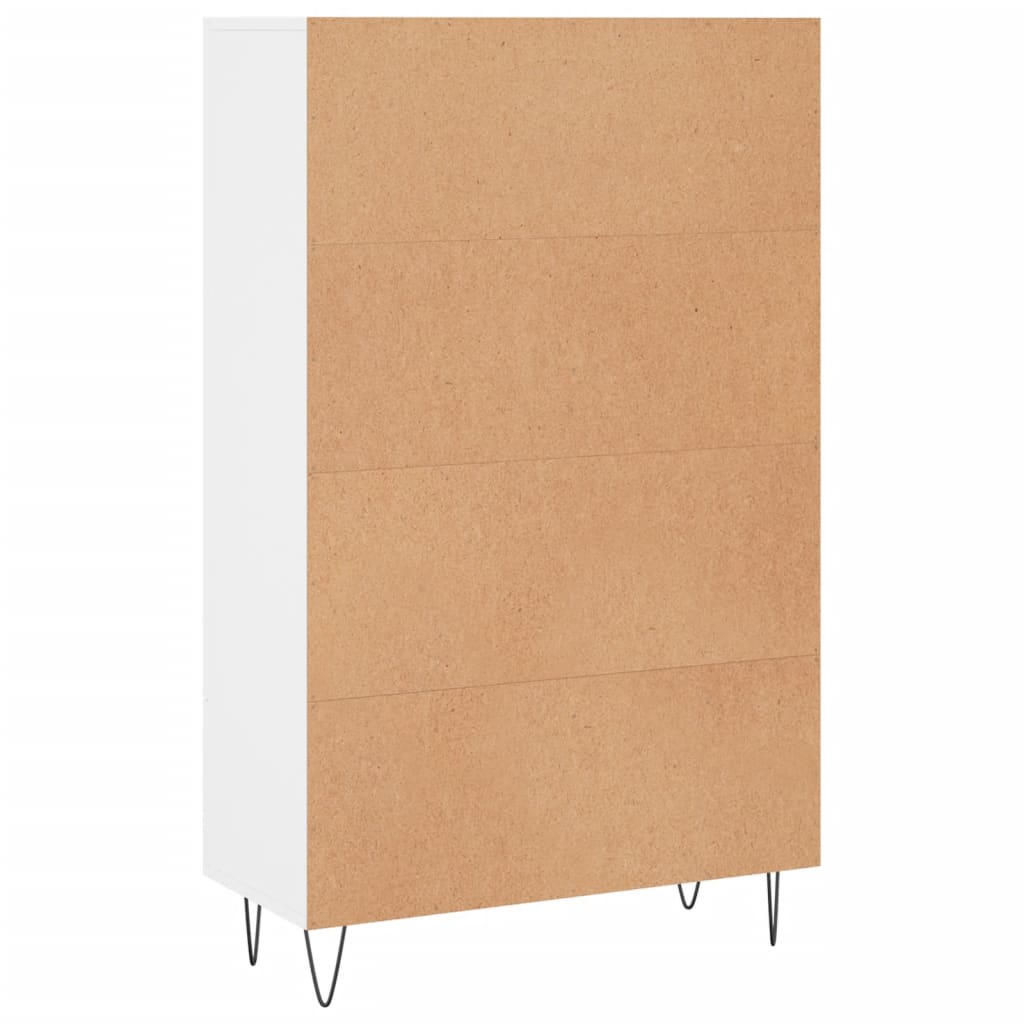 vidaXL Highboard White 69.5x31x115 cm Engineered Wood