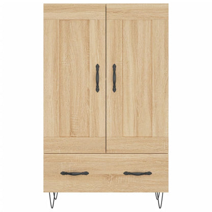vidaXL Highboard Sonoma Oak 69,5x31x115 cm Engineered Wood
