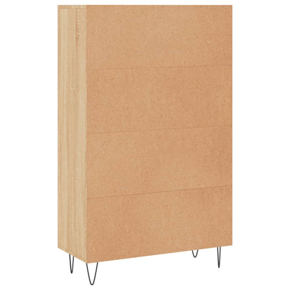 vidaXL Highboard Sonoma Oak 69,5x31x115 cm Engineered Wood