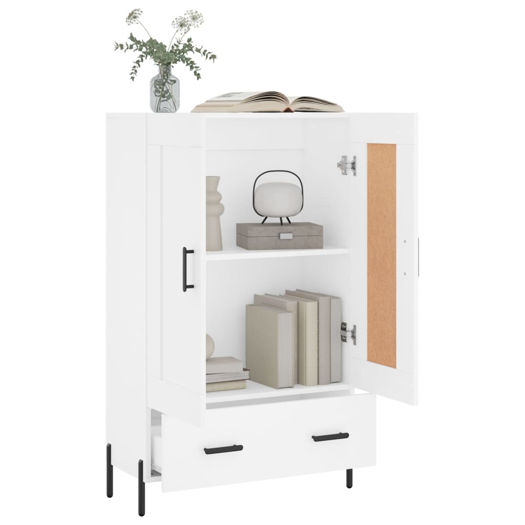 vidaXL Highboard White 69.5x31x115 cm Engineered Wood
