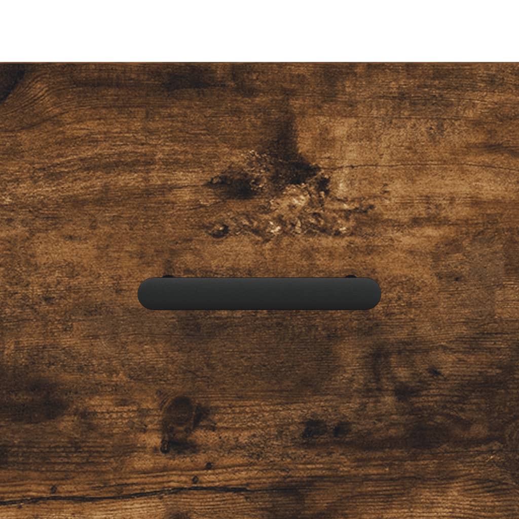 vidaXL Highboard Smoked Oak 69,5x31x115 cm Engineered Wood