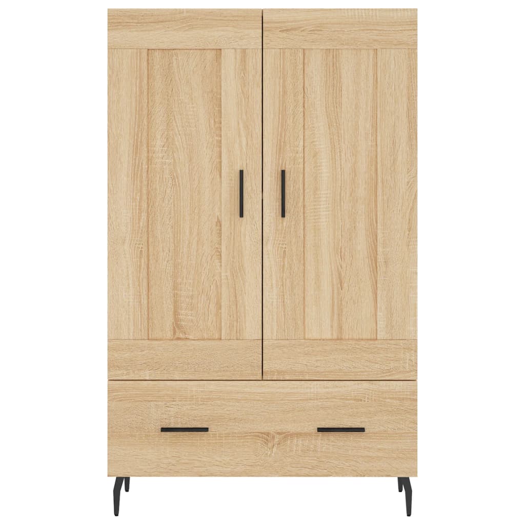 vidaXL Highboard Sonoma Oak 69.5x31x115 cm Engineered Wood
